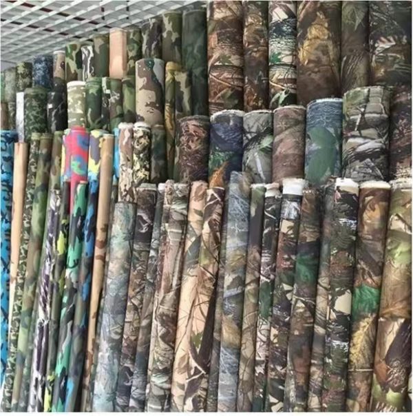 65% polyester 35% cotton rib stop digital printed fabric - Image 4