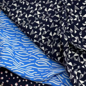 Rayon printed fabric